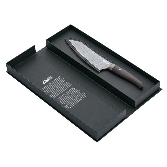 Нож кухонный Due Cigni "Coquus" Chef's Knife Damask 200 мм  
