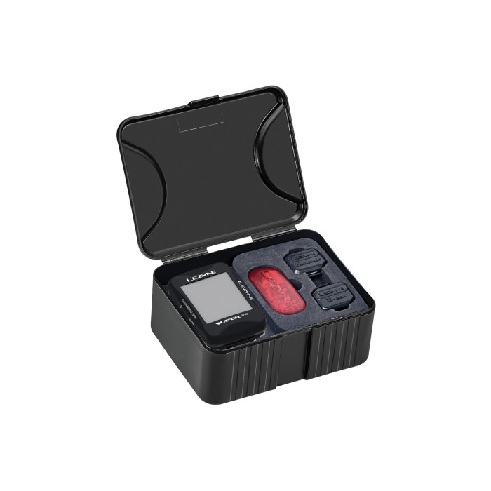 Компьютер Lezyne SUPER PRO GPS HR/ProSC LOADED Y14 черный 