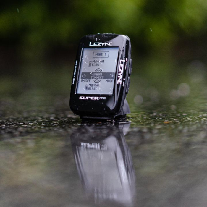Компьютер Lezyne SUPER PRO GPS HR/ProSC LOADED Y14 черный  