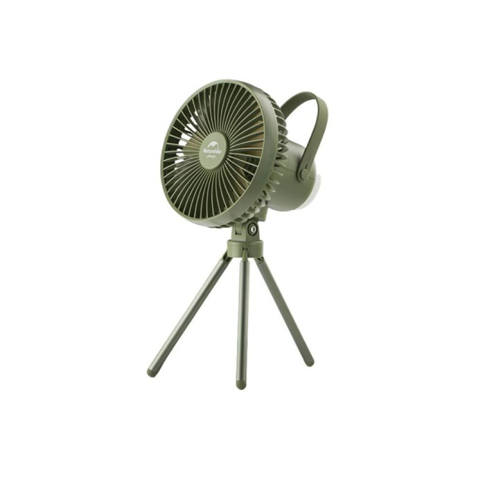 Вентилятор с ночником Naturehike NH22ZM001, темно-зеленый  