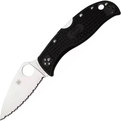 Нож Spyderco Leafjumper, серрейтор (C262SBK)