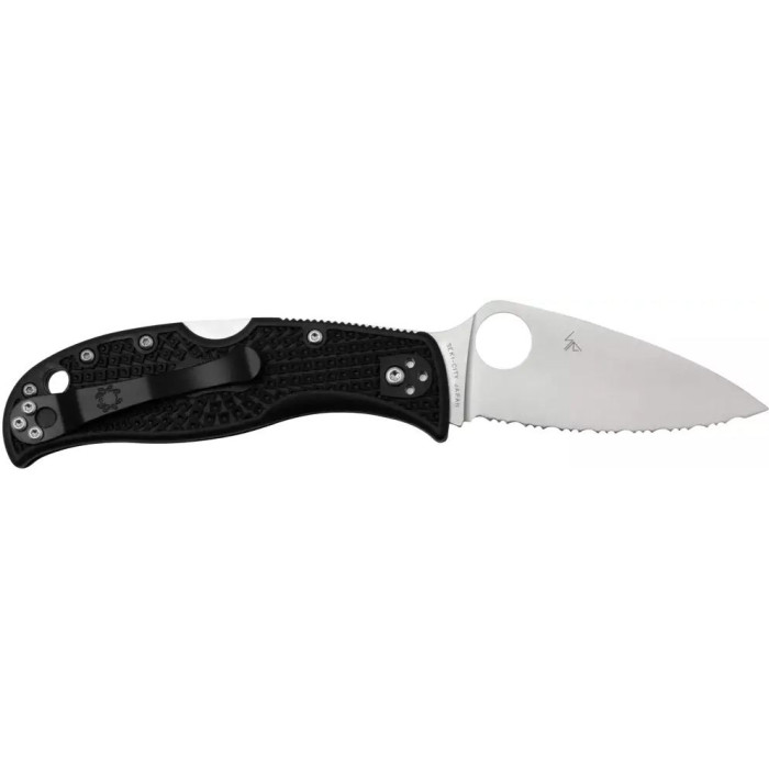 Нож Spyderco Leafjumper, серрейтор (C262SBK)  
