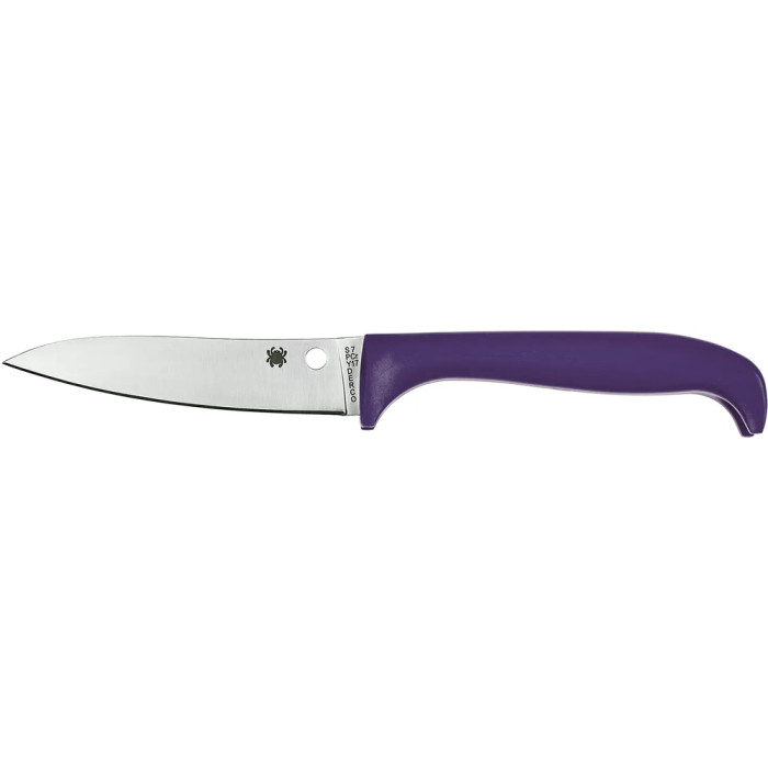 Нож Spyderco Counter Critter, 7Cr17, Plastic purple  