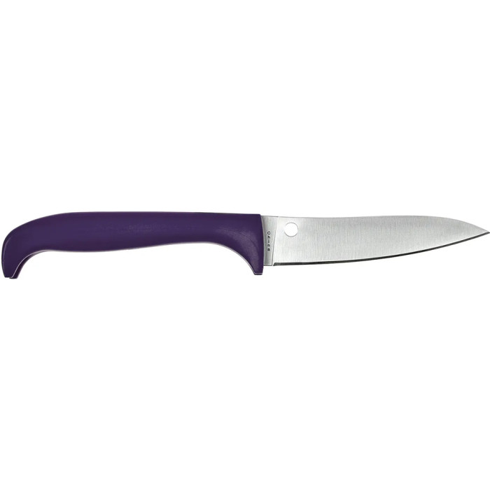 Нож Spyderco Counter Critter, 7Cr17, Plastic purple  