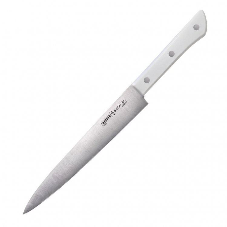 Нож кухонный Samura Harakiri для тонкой нарезки, 195 мм, SHR-0045W 