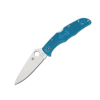 Нож Spyderco Endura 4 Flat Ground (синий)