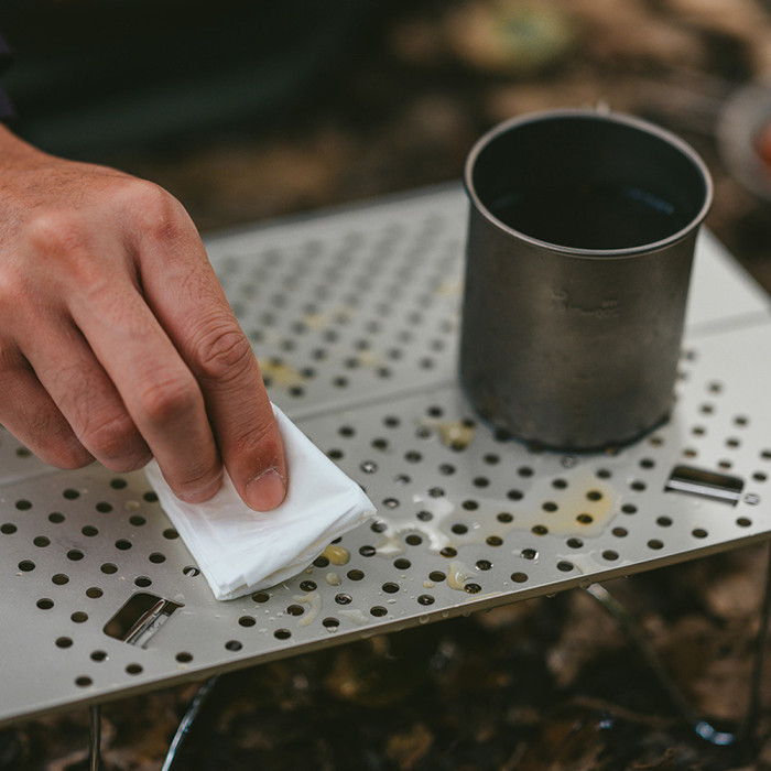 Складной стол Naturehike CNK2450JJ024, 31х21 см, алюминий, серый  