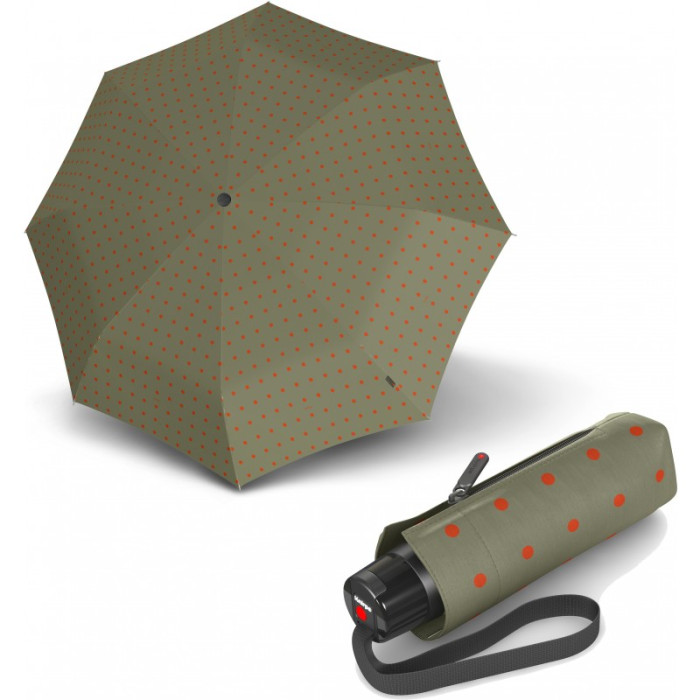 Зонт Knirps T.010 Kelly Sand Мех/Складной/8спиц /D95x18см  