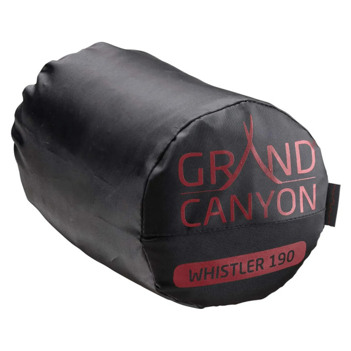 Спальный мешок Grand Canyon Whistler 190 13°C Red Dahlia Left (340001)  