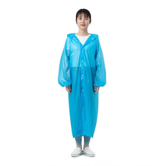Плащ-дождевик Naturehike PE Updated blue NH19Y002-Y  