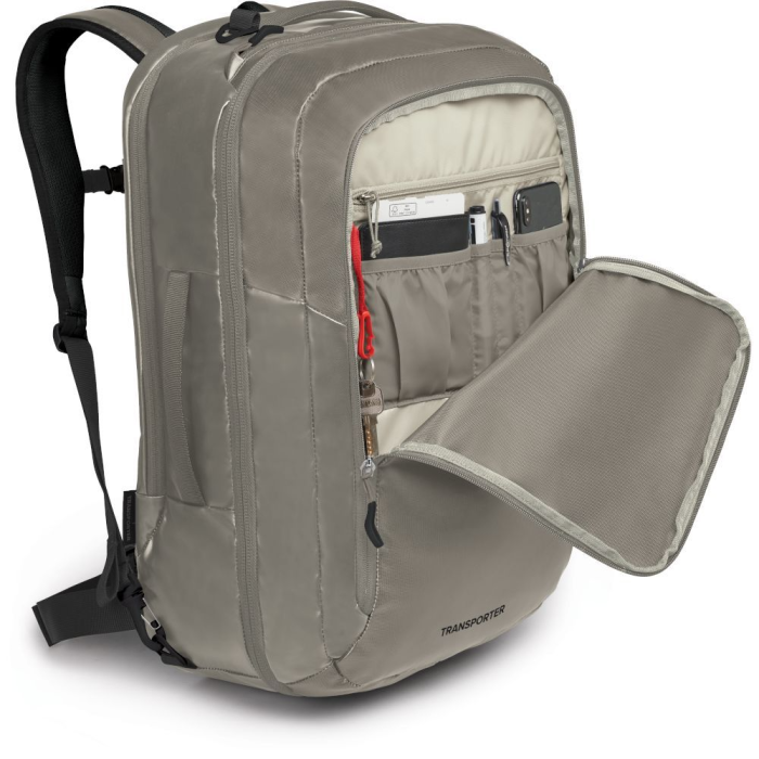 Сумка Osprey Transporter Carry-On Bag 44L tan concrete - O/S - бежевый  
