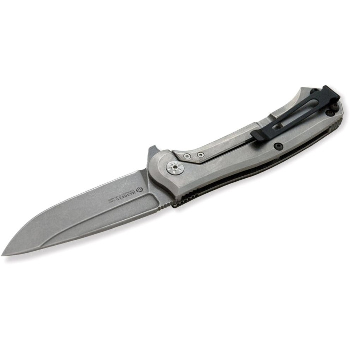 Нож Maserin Police, N690, G10 + титан, койот  