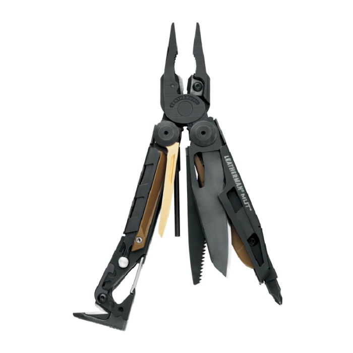Мультинструмент Leatherman Mut-Black, чехол Molle (коричневый), картонная коробка  