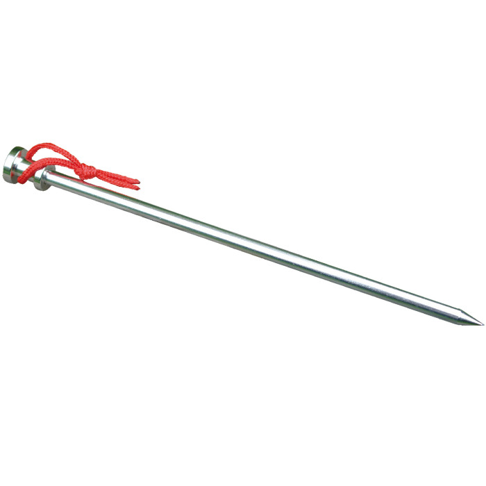 Колышки High Peak Alloy Rock Peg 23 см 6 шт. - серебристые (42232)