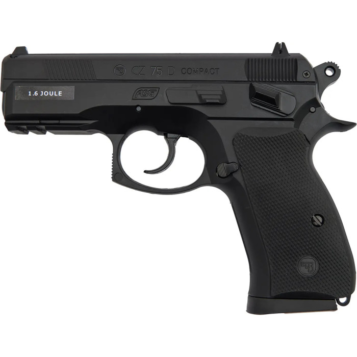 Пистолет страйкбольный ASG CZ 75D Compact 6 мм (15564)  