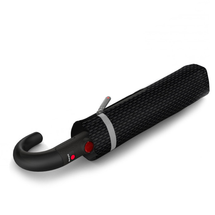 Зонт Knirps T.260 Crook Handle Reflective Rain Авто/Складной/8спиц /D97x33см  