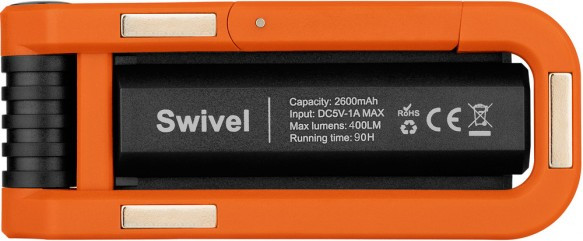 Фонарь-брелок Olight Swivel LE ,оранжевый, 400 люмен (Swivel(Orange).  