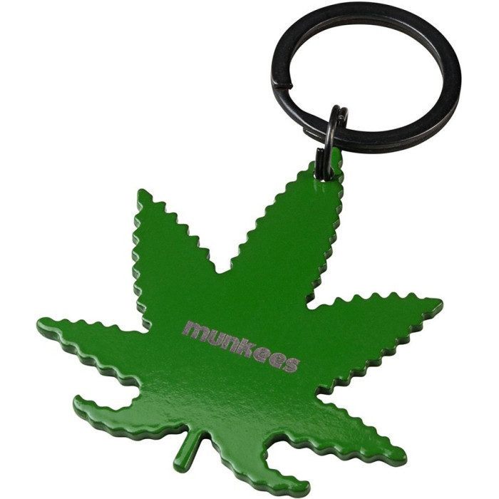 Брелок-открывашка Munkees SS Cannabis Leaf Green (35405) 