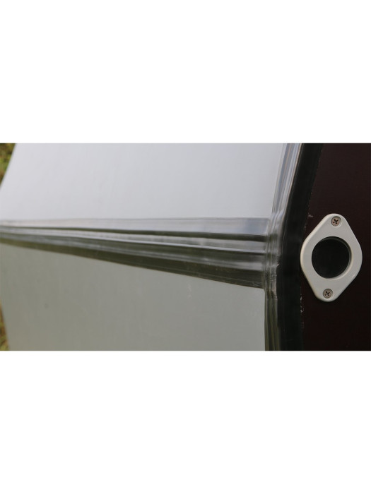 Надувная лодка Elling Пилот 370, киль, серая  