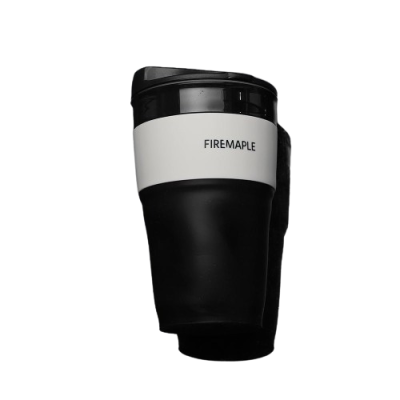 Складная силиконовая кружка Fire-Maple Silicone Collapsible Coffee Cup 350 мл, серая