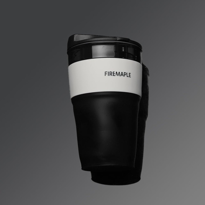 Складная силиконовая кружка Fire-Maple Silicone Collapsible Coffee Cup 350 мл, серая  