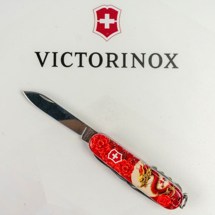 Складной нож Victorinox CLIMBER ZODIAC Китайский красный дракон 1.3703.Z3250p  