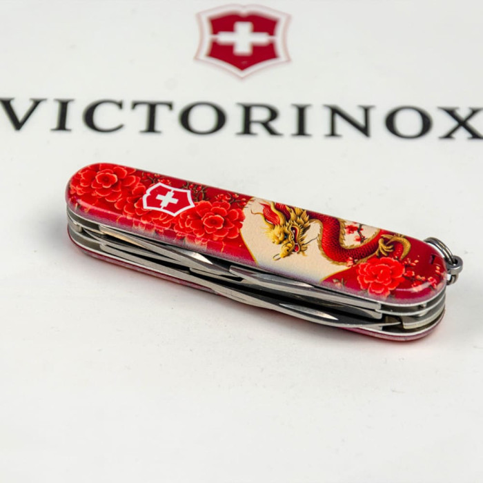 Складной нож Victorinox CLIMBER ZODIAC Китайский красный дракон 1.3703.Z3250p  