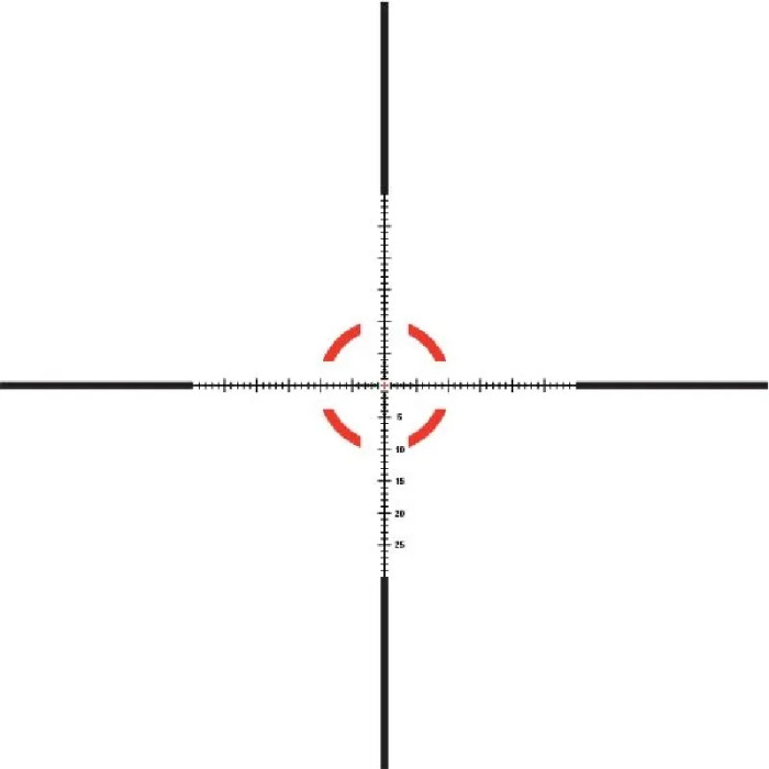 Оптический прицел Trijicon VCOG 1-8x28; Red MRAD Crosshair  