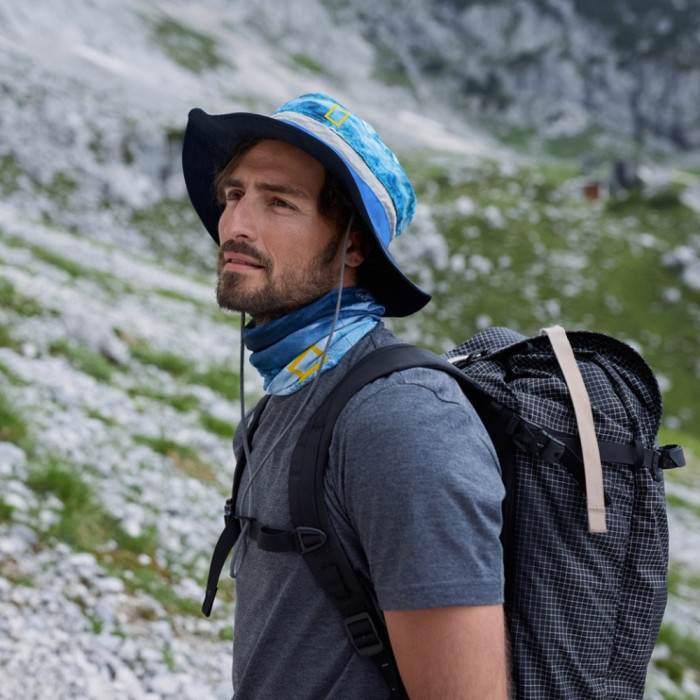 Шарф-труба Buff NATIONAL GEOGRAPHIC Coolnet UV+ zankor blue  