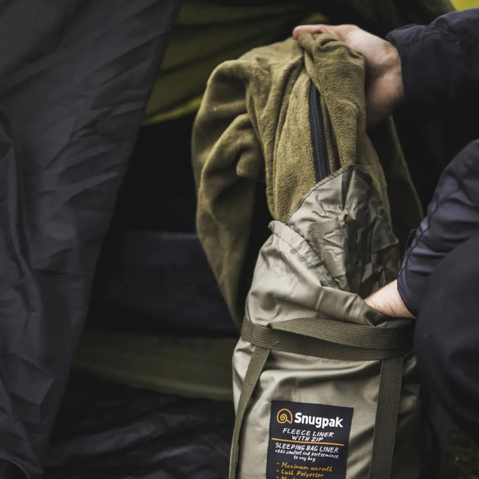Вкладыш в спальник Snugpak Fleece Liner with Zip  