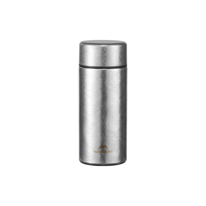 Термос Naturehike CNK2550CF017, титан, 0.2 л, светло-серый  