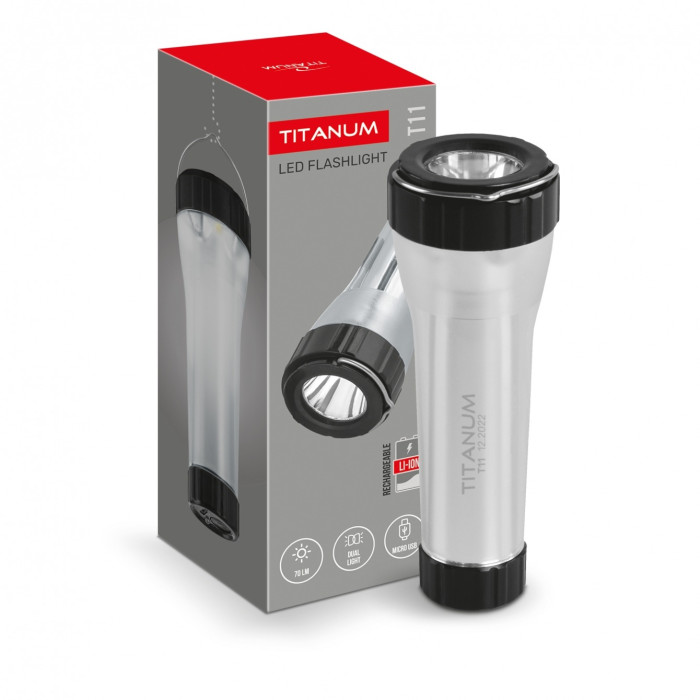 Портативный светодиодный фонарик TITANUM TLF-T11  