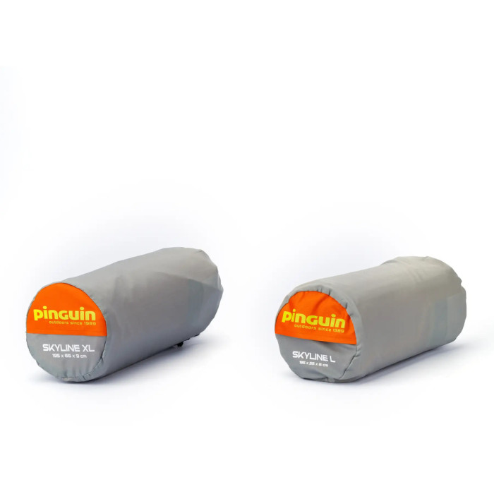 Надувной коврик Pinguin Skyline, 195х65х9см, Orange (PNG 709.XL.Orange)  