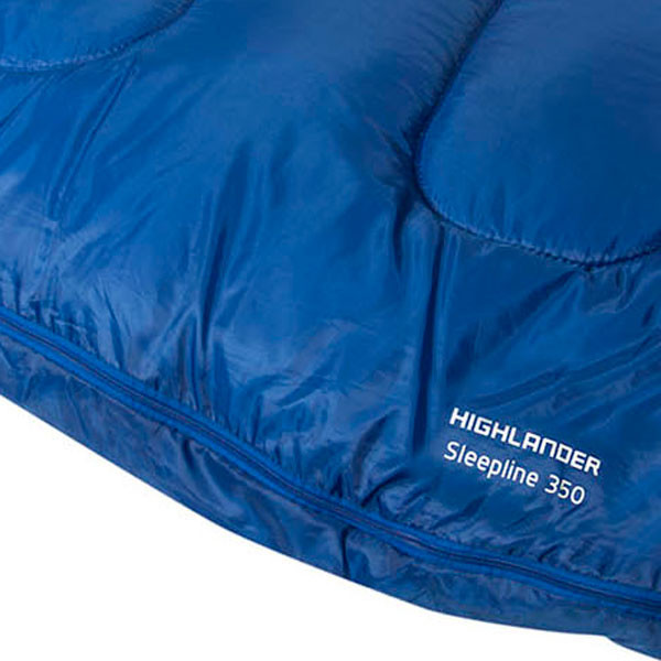 Спальный мешок Highlander Sleepline 350 Mummy/+3°C Deep Blue (Left)  