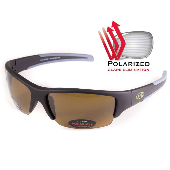 Очки BluWater Daytona-2 Polarized (brown) коричневые  