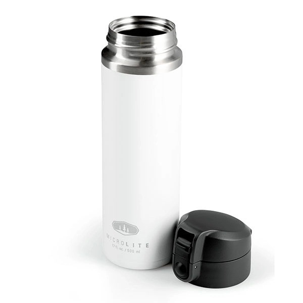 Термокружка GSI Outdoors Microlite 500 Flip (белая)  