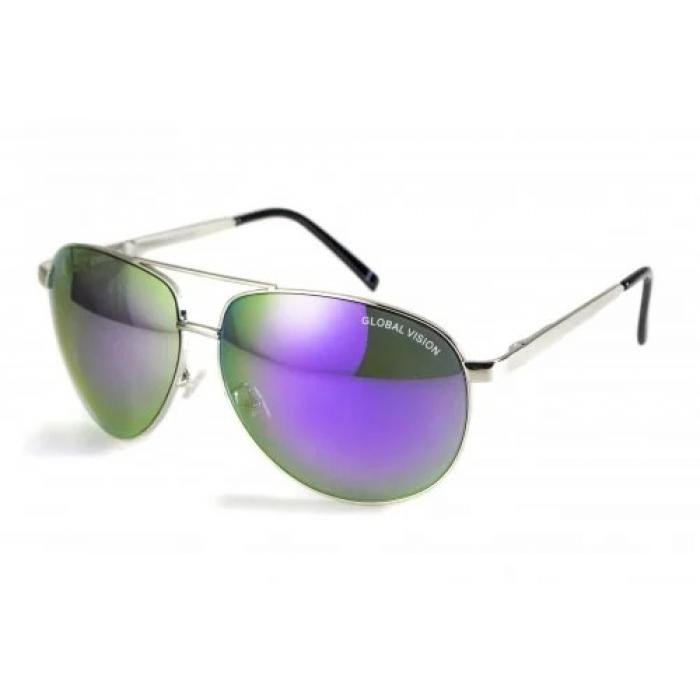 Очки Global Vision Aviator-4 (G-Tech™ фиолетовые)  