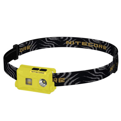 Фонарь налобный Nitecore NU25, желтый