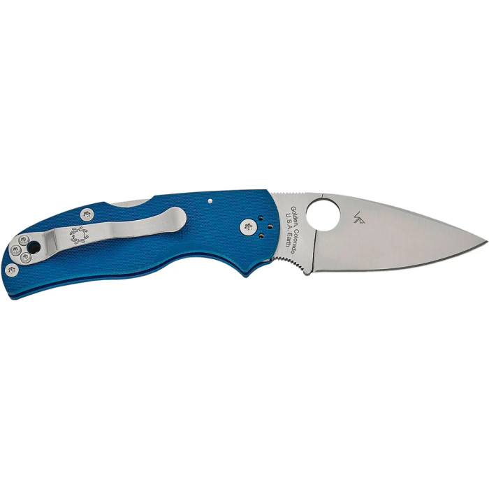 Нож Spyderco Native 5, CPM, G-10 cobalt blue  