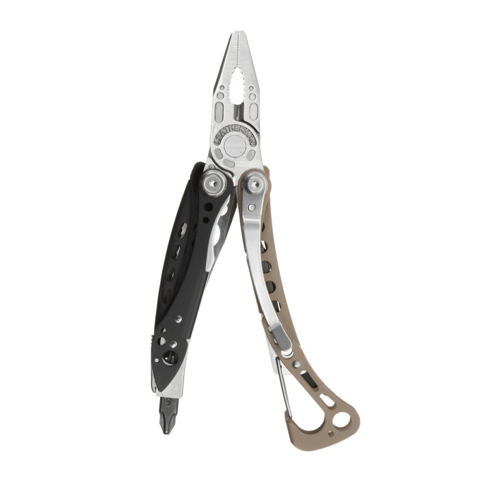Мультитул Leatherman Skeletool - Coyote, синтетический чехол 