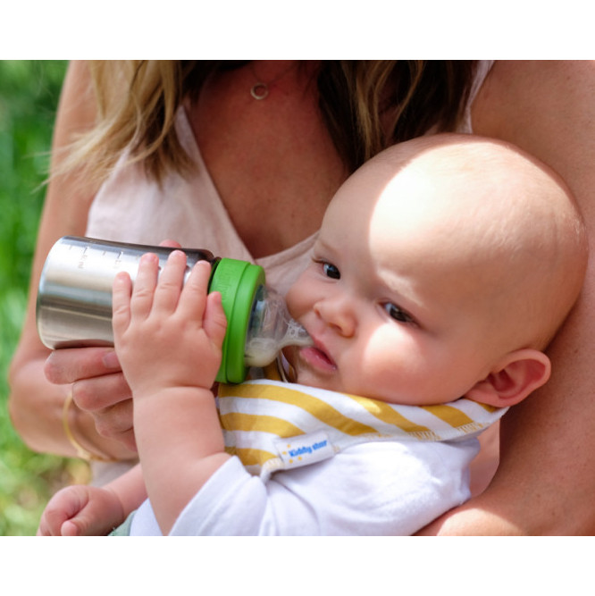 Бутылочка для кормления Kid Kanteen Baby Bottle Brushed Stainless 267 ml  