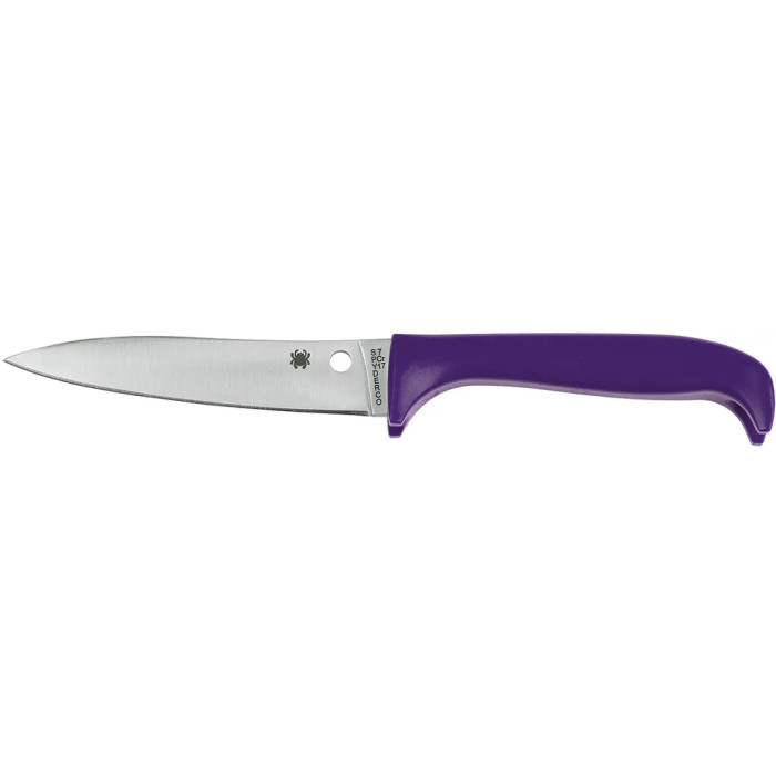 Нож Spyderco Counter Puppy, 7Cr17, Plastic purple  