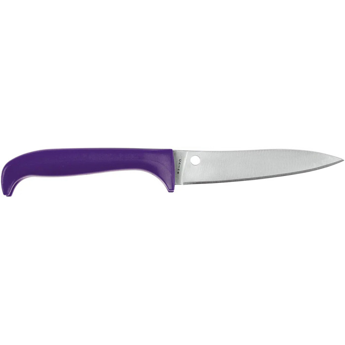 Нож Spyderco Counter Puppy, 7Cr17, Plastic purple  