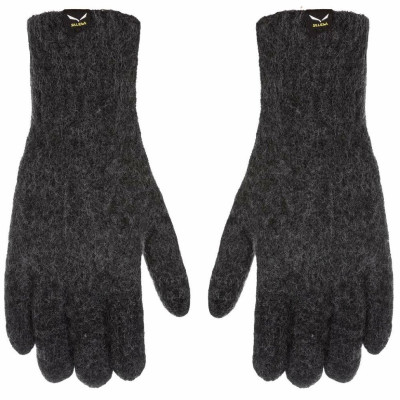 Рукавицы Salewa WALK WOOL GLOVES - серые, M