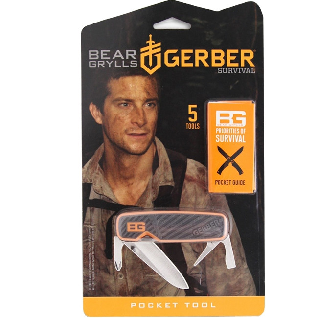 Мультитул Gerber Bear Grylls PocketTool 31-001050 Original  