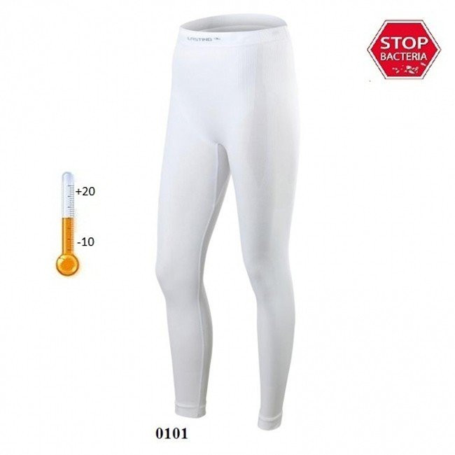 Штаны женские Lasting Aura 0101 белые, L/XL  