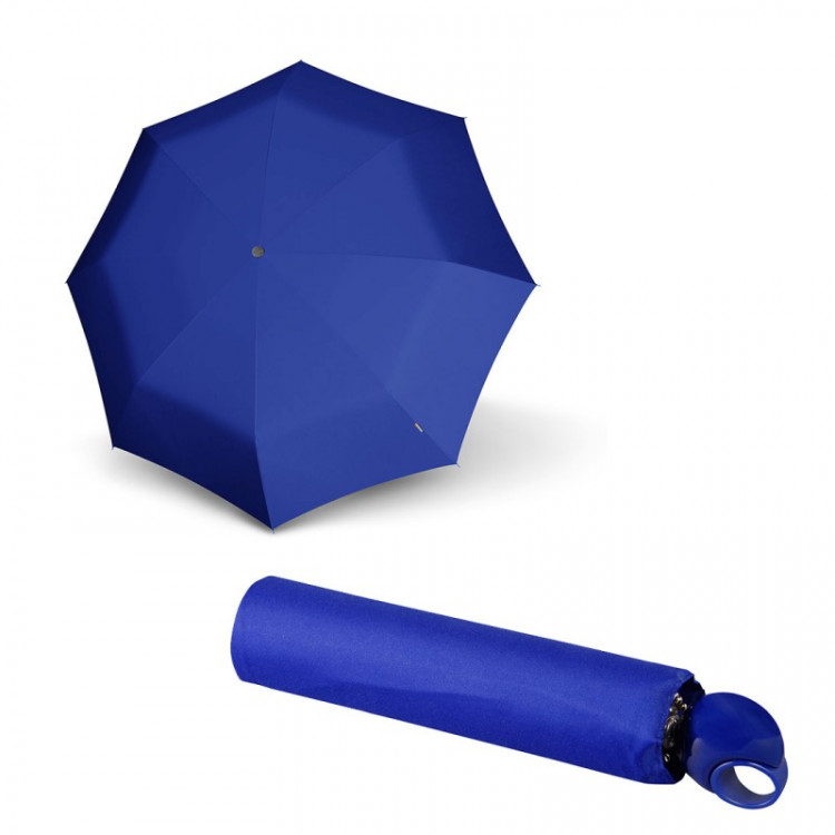 Зонт Knirps 802 Floyd Мех/Складной/8спиц /D94x27см, синий 