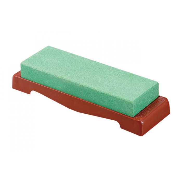 Камень точильный Tojiro Ceramic Rough Grinding Whetstone #400 with Platform F-471  