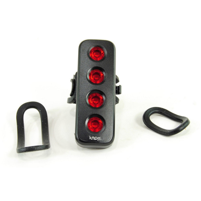 Мигалка задняя Knog Blinder Mob V The Face Black 44 Lumens 