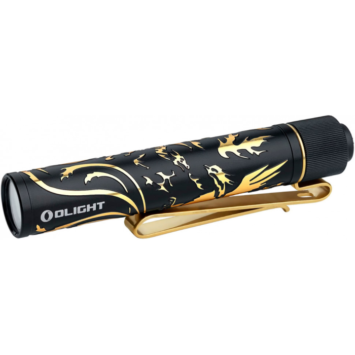 Фонарь Olight I3T 2 EOS dragon & phoenix golden  